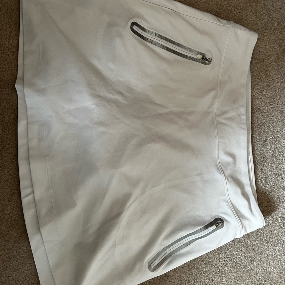 White Nike golf skirt